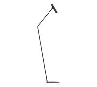 EGLO Almudaina lámpara de pie LED, negra, altura 157 cm, acero