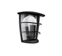 Eglo Aplique de pared exterior negro - Aloria