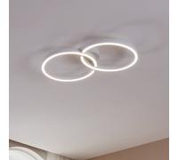 EGLO Armandolo lámpara LED de techo, blanco, longitud 67 cm, CCT, RGB