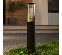 EGLO Baliza Salle, altura 46,5 cm, negro, aluminio