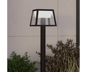 EGLO Bolardo luminoso LED Altilia, altura 106 cm, negro, sensor