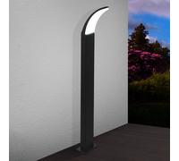 EGLO Bolardo luminoso LED Fiumicino curvado