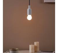 EGLO Bombilla LED E27 G45 4W, blanco cálido, opalina EC:EPREL:860601
