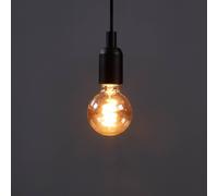 EGLO Bombilla LED globo E27 4W ámbar Ø 8 cm