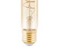 EGLO Bombilla tubular LED E27 4W T30 1.600K Filamento ámbar