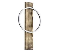 Boyal Aplique de pared LED (12 W, Madera/Claro, Blanco cálido)