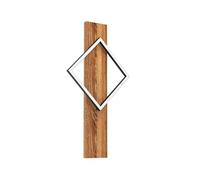 Eglo Boyal Lámpara de pared LED para interiores, con vigas madera