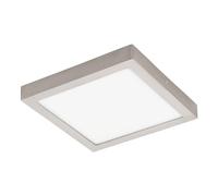 Eglo connect lámpara led de techo Fueva-C, lámpara colgante Smart Home, materiaL metal fundido, plástico, color níquel mate, L 30x30 cm, ajustable, tonos blancos y colores regulables