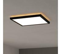 EGLO connect lámpara LED de techo Rovito-Z, negro, 29 x 29 cm