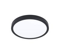 EGLO connect luminaria LED de superficie Fueva 6-Z, negro, Ø 27 cm