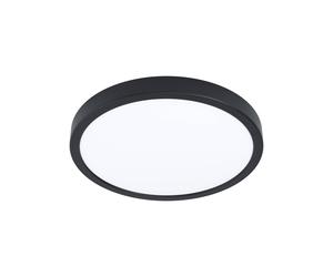EGLO connect luminaria LED de superficie Fueva 6-Z, negro, Ø 27 cm