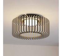 EGLO connect plafón LED Ginestrone-Z, negro, aluminio
