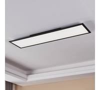 EGLO connect Salobrena-Z Lámpara de techo LED, 120x30cm, negro