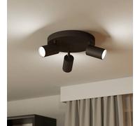 EGLO connect Telimbela-Z foco techo 3 luces, negro