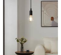 Eglo connect.z Smart Home bombilla LED E27, G80, ZigBee, control de voz y de la aplicación, regulable, blanco cálido, 806 lúmenes, 6 vatios, vintage transparente