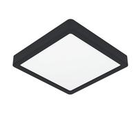 EGLO connect luminaria LED de superficie Fueva 6-Z, negro, 22 cm