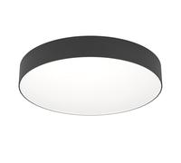 Eglo connect.z lámpara LED de techo Gallizzi-Z Ø 49 cm ZigBee mate control | app y voz Alexa blanco cálido-frío RGB regulable iluminación techo negra