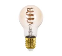 EGLO connect.z Smart Home bombilla LED E27, A60, ZigBee, control de voz y de la aplicación, regulable, colores ajustables, 360 lúmenes, 5 vatios, vintage ámbar