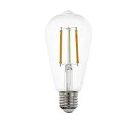 Eglo Bombilla LED connect.z Smart Home E27 ST64 ZigBee regulable 6W 700 lm control por voz y app