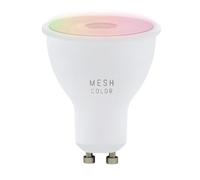 Eglo Bombilla LED GU10 connect.z, ZigBee, regulable, colores, control por voz y app, 345 lm, 5 W