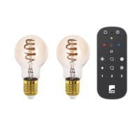 Eglo connect.z Smart Home Juego de 2 bombillas LED E27, A60, Matter, ZigBee