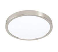 Eglo Lámpara de techo LED para baño Fueva-Z 28,5 cm ZigBee regulable IP44 níquel mate