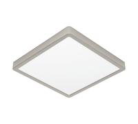 Eglo connect.z Smart-Home LED lámpara de techo para baño Fueva 6-Z, 29,5 x 29,5 cm, ZigBee, app y control por voz Alexa, color de la luz (blanco cálido-blanco frío), regulable, plato, IP44