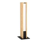 EGLO connect.z Smart Home LED table lamp Anchorena Z, lámpara de mesa | ZigBee, FSC100HB, app y control por voz Alexa, color de luz ajustable (blanco cálido a blanco frío), foco de madera