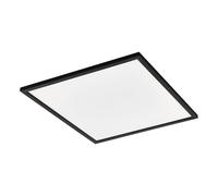 Eglo connect.z Smart Home panel LED Salobrena-Z, L x A 59,5 cm, ZigBee, control de voz y de la aplicación, colores ajustables, regulable, lámpara de techo de aluminio negro