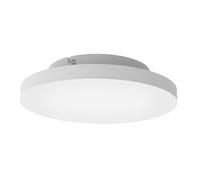 Eglo connect.z Smart Home panel LED Turcona-Z, lámpara de techo diámetro 30 cm, ZigBee, control de voz y de la aplicación, colores ajustables, regulable