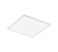 Eglo connect.z Smart Home panel LED Turcona-Z, lámpara de techo ZigBee, control de voz y de la aplicación, colores ajustables, regulable, 60 x 60 cm
