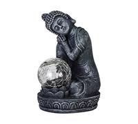 EGLO decoración jardín Buddha Z_Solar, lámpara solar exterior, luz