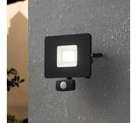 EGLO Foco de exterior LED Faedo 3, sensor, negro, 30W