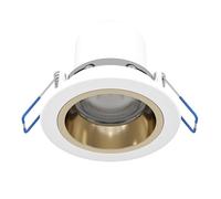Eglo Foco LED empotrable Yebra-Z Ø8,7 cm ZigBee Matter app/voz Alexa RGB regulable blanco dorado