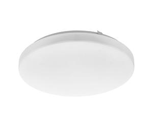 Eglo Frania-Z connect.z Smart Home Lámpara de techo LED, tecnología ZigBee | metal y plástico blanco, aplicación y control por voz Alexa, luz blanca cálida y fría, RGB, regulable y diámetro de 31 cm
