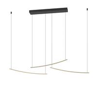 Eglo Lámpara colgante LED Vileggi, sistema de cable, regulable
