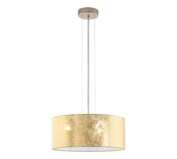 Eglo Lámpara colgante Viserbella, lámpara suspendida vintage de 3 luces