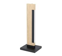 Eglo Lámpara de mesa LED Camacho, lámpara de mesa de 1 luz regulable