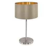 Eglo 31629 , Lámpara de Mesa Maserlo Taupe