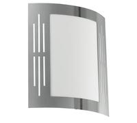 EGLO Lámpara de pared exterior City, lámpara exterior de 1 luz, aplique