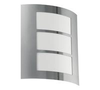 EGLO Lámpara de pared exterior City, lámpara exterior de una luz, aplique