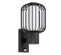 Eglo lámpara de pared exterior Ravello, 1 luz con sensor de movimiento