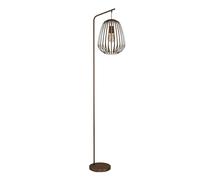 EGLO Lámpara de pie Espinal, bronce cepillado, altura 170 cm, metal E27