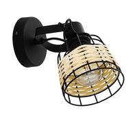 Anwick Regleta (40 W, Negro/Ratán, E27, 1 ud.)