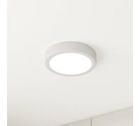 EGLO Lámpara de techo LED Fueva 5 IP44 3000K blanco Ø16cm