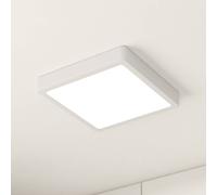EGLO Lámpara de techo LED Fueva 5 IP44 3000K blanco 21x21cm