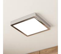 EGLO Lámpara de techo LED Fueva 5 IP44 3000K cromo 21x21cm