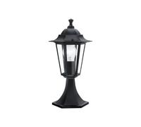 Eglo Lámpara de zócalo aluminio negro IP44 - Laterna4