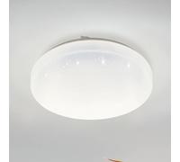 EGLO Lámpara LED de techo Frania-S efecto cristal Ø28cm