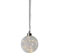 EGLO LED bola de Navidad para interior, bola de cristal iluminada